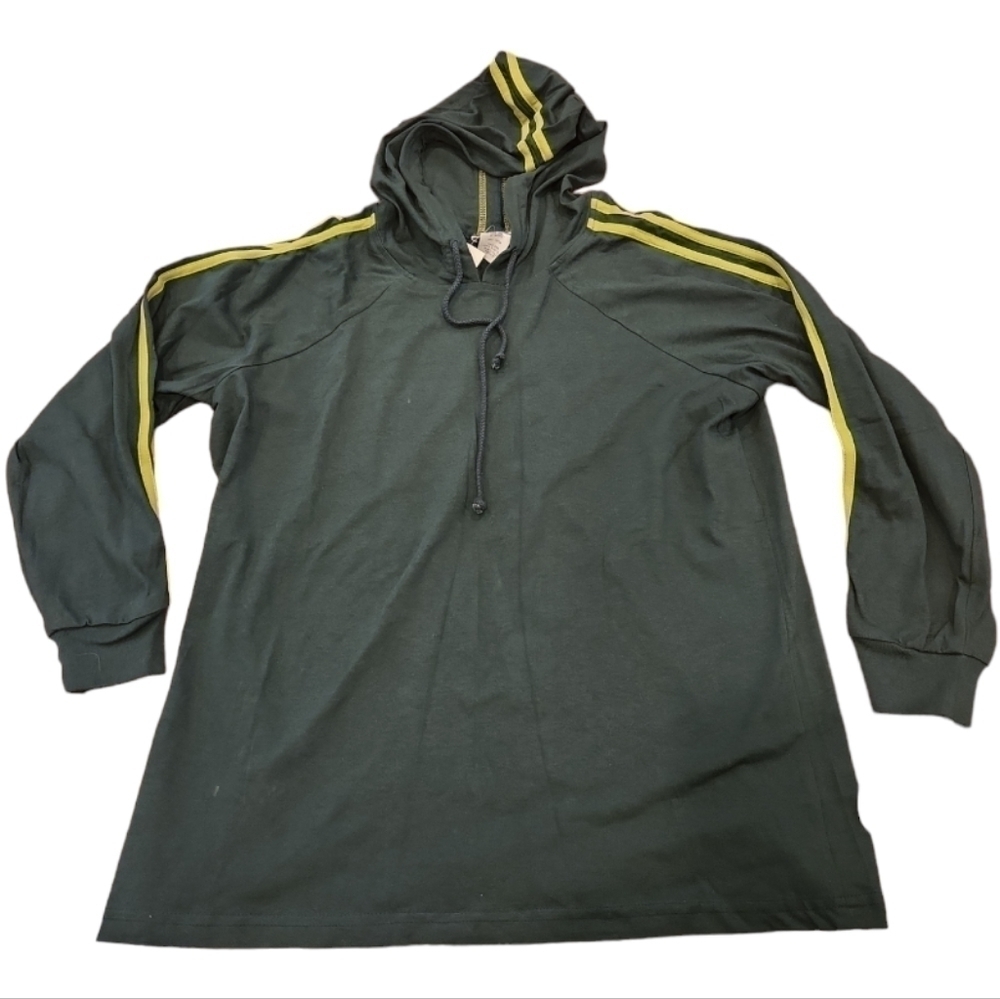 Next Era Totally 90s Hooded Long Sleeve Shirt Green Women's M